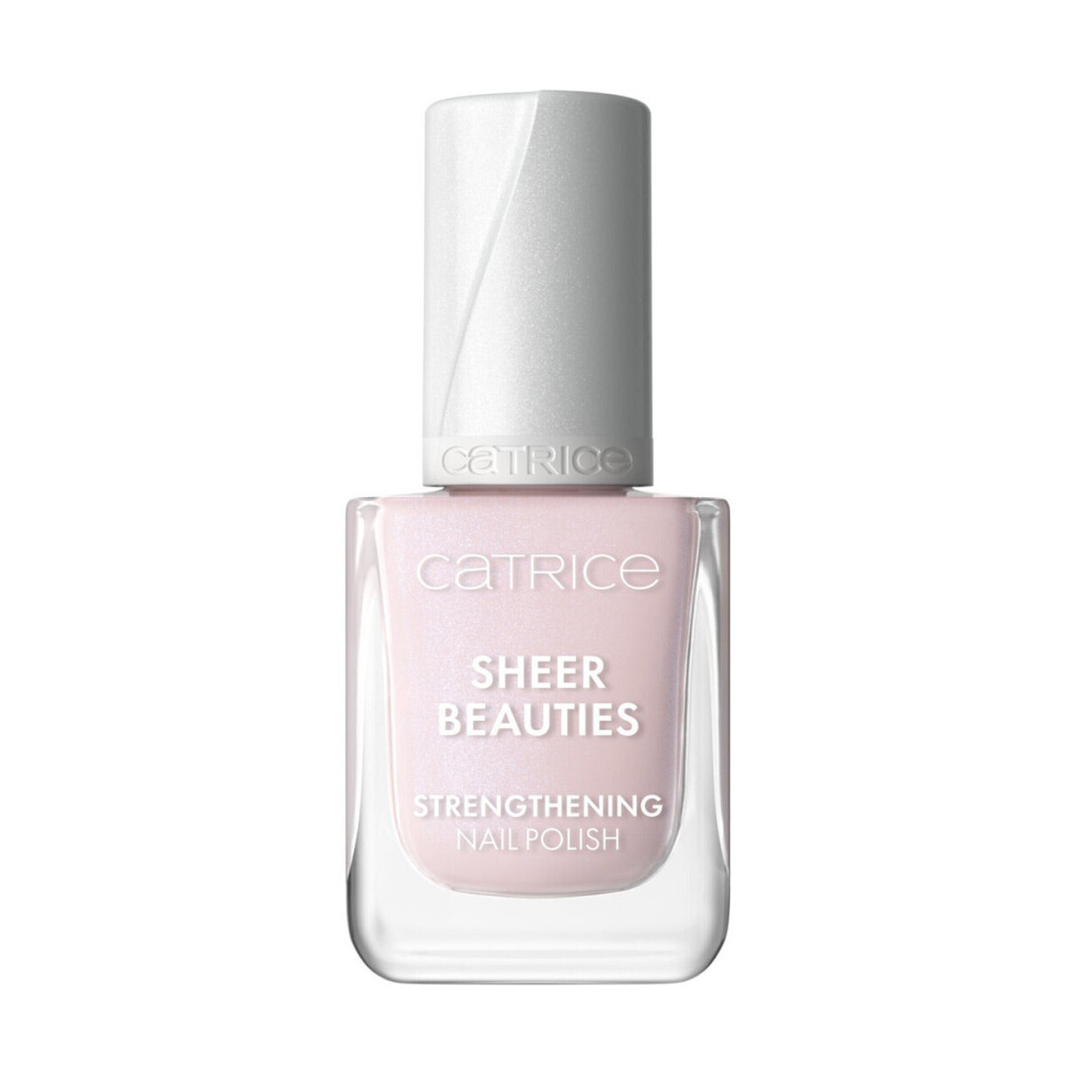 Catrice Sheer Beauties Strengthening Nail Polish - 40 Fluffy Co Růžová