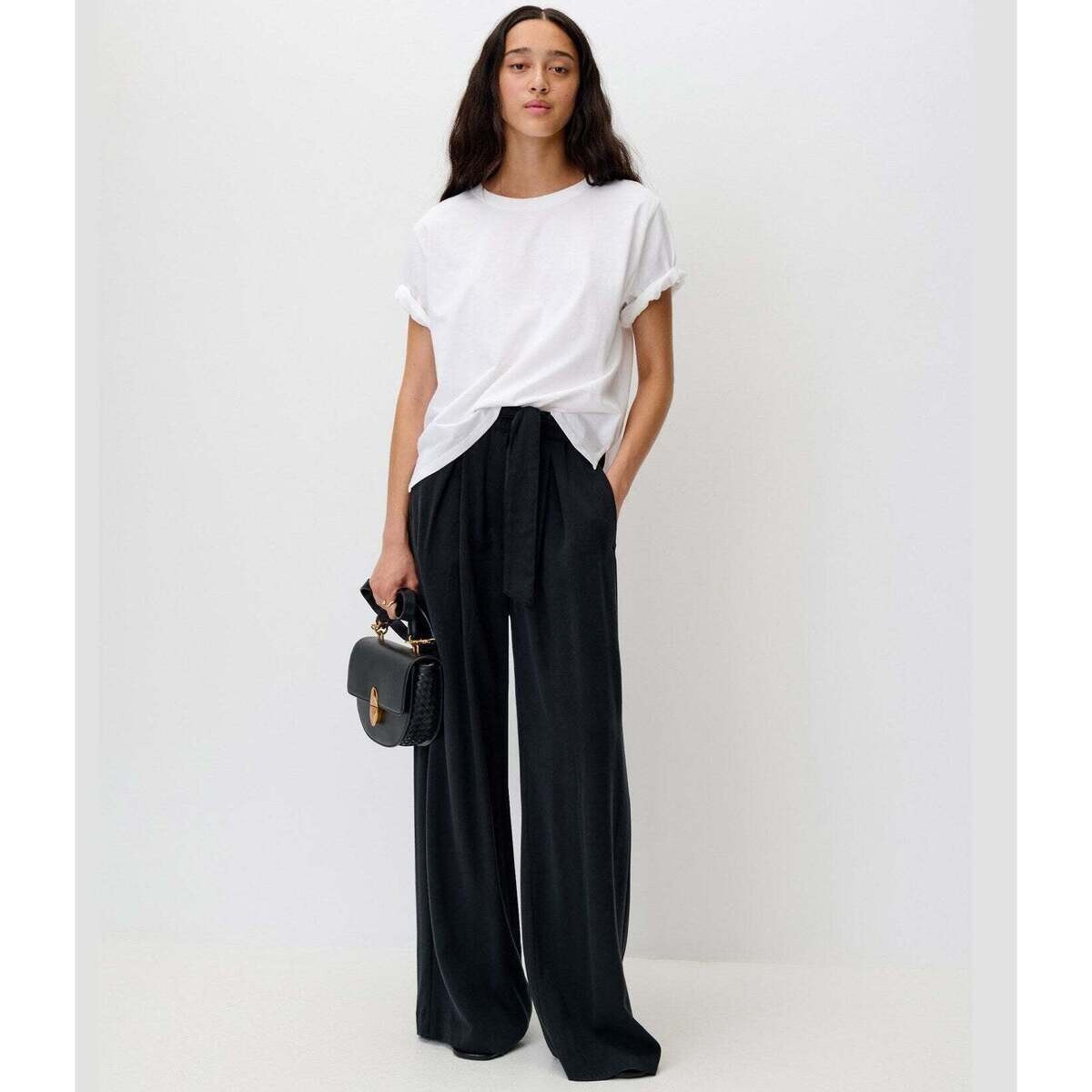 Sessun  Rim Pantalón Negro  ruznobarevne