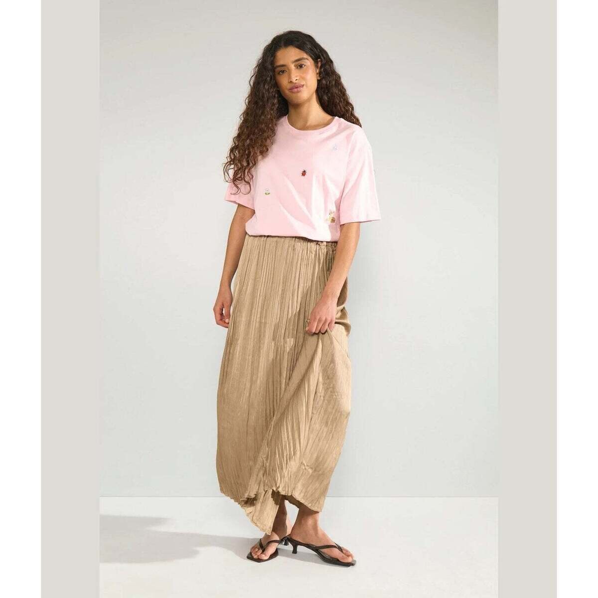 Nümph  Nufea Skirt Silver Mink  ruznobarevne