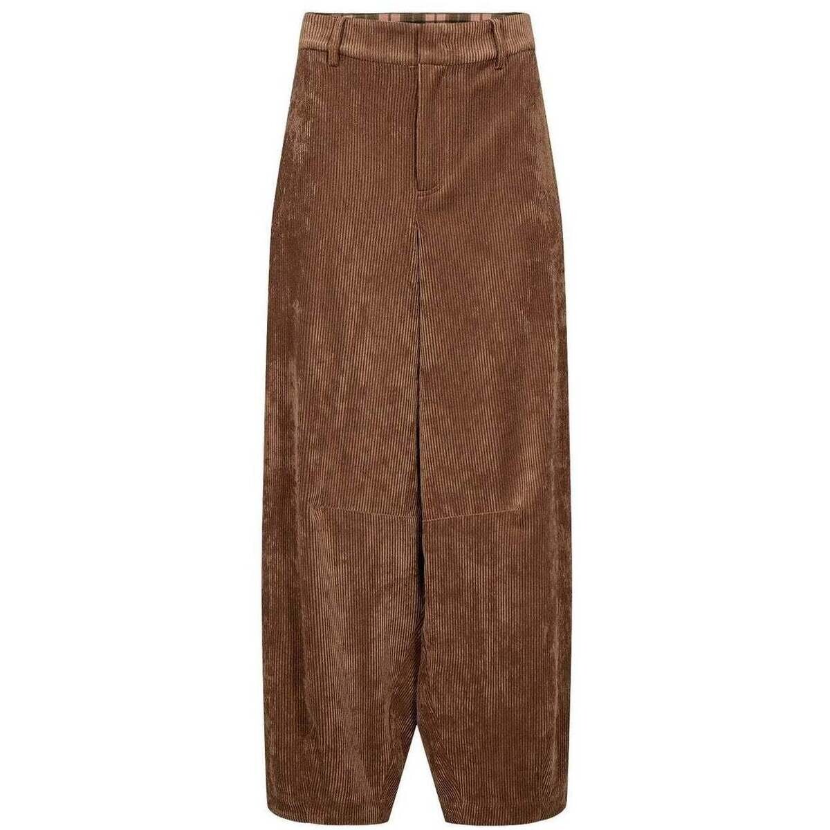 Nümph  Nucelise Barrel Pants Deep Taupe  ruznobarevne