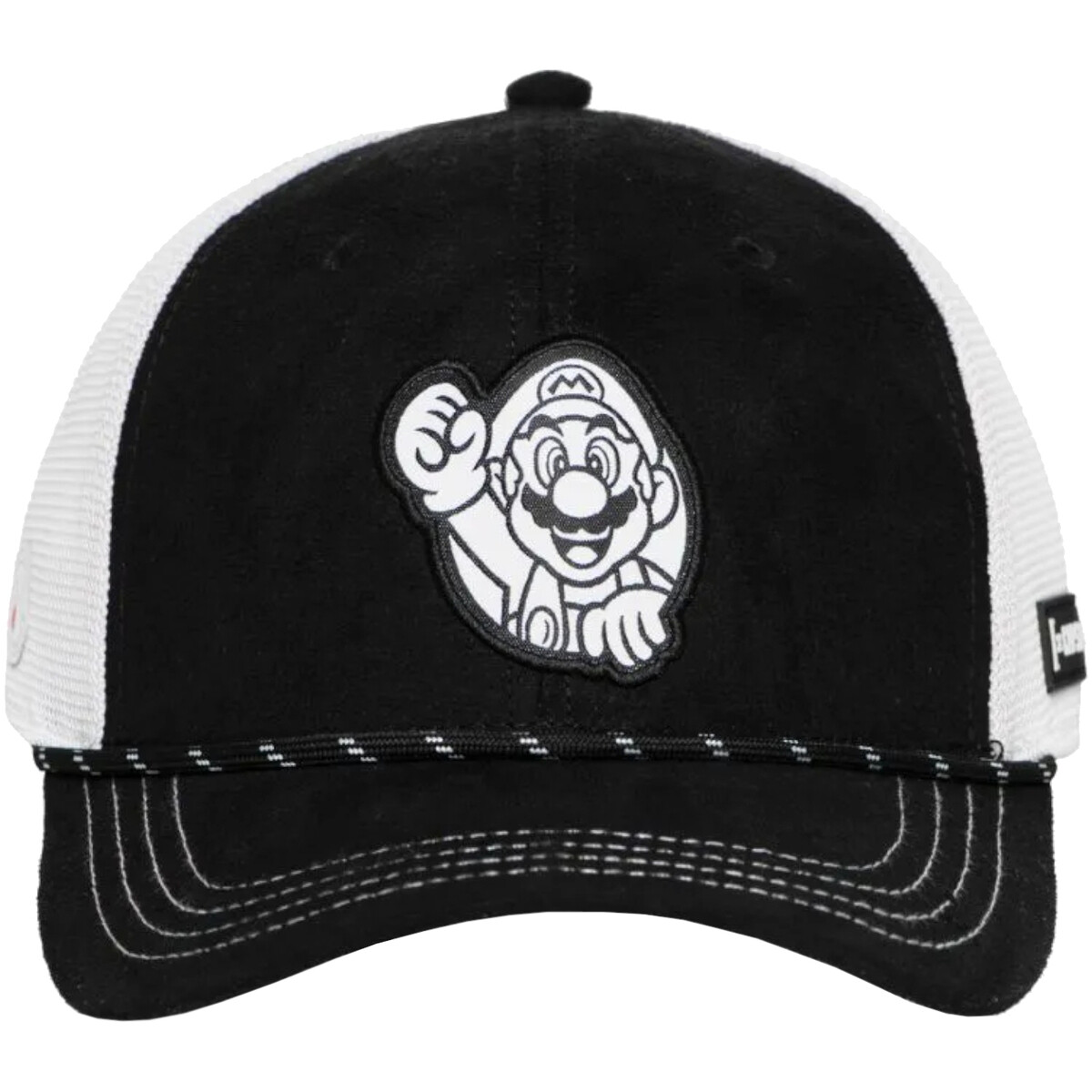 Capslab  Super Mario Trucker Cap  Černá