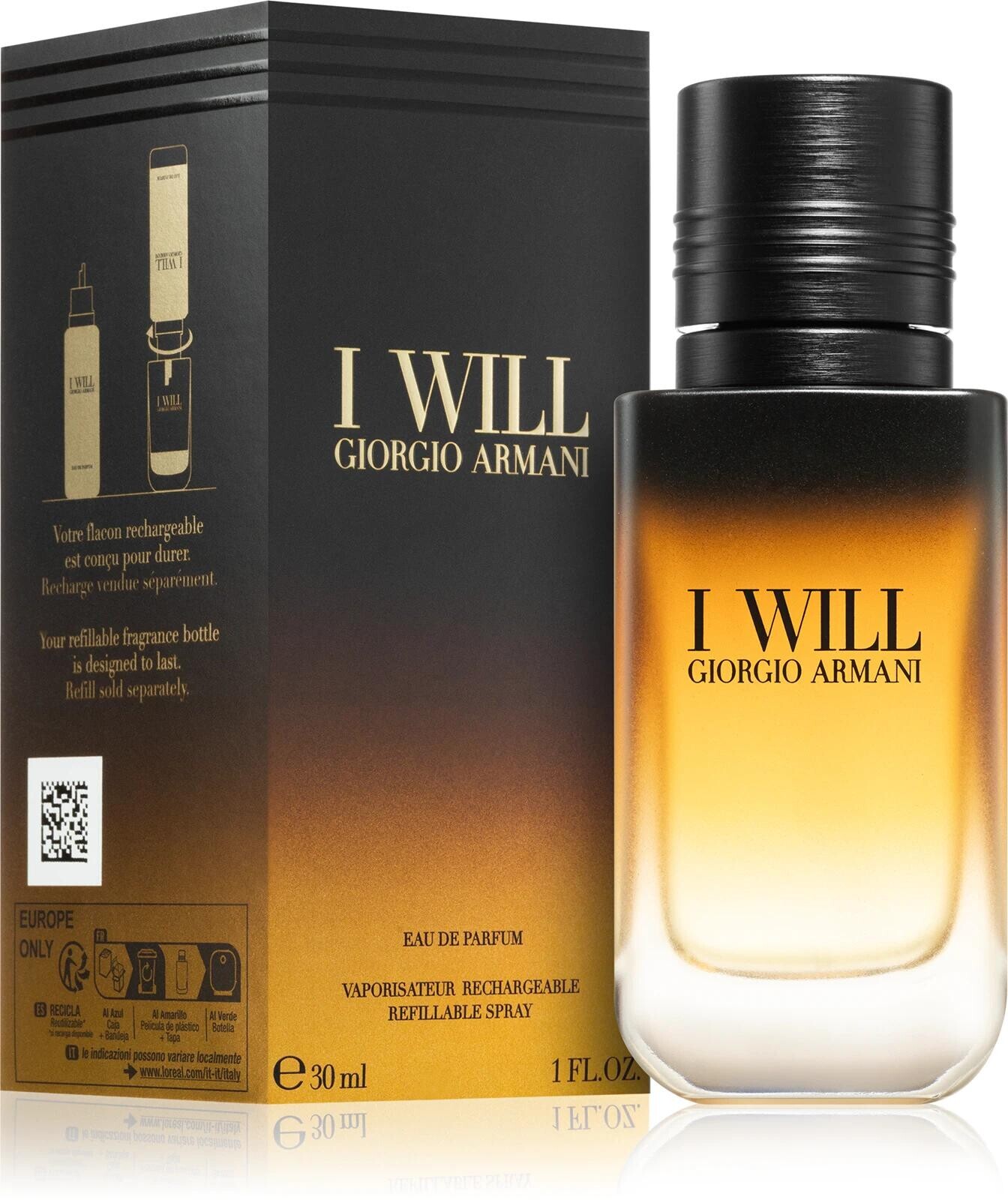 Giorgio Armani I Will parfémovaná voda pro muže 30 ml