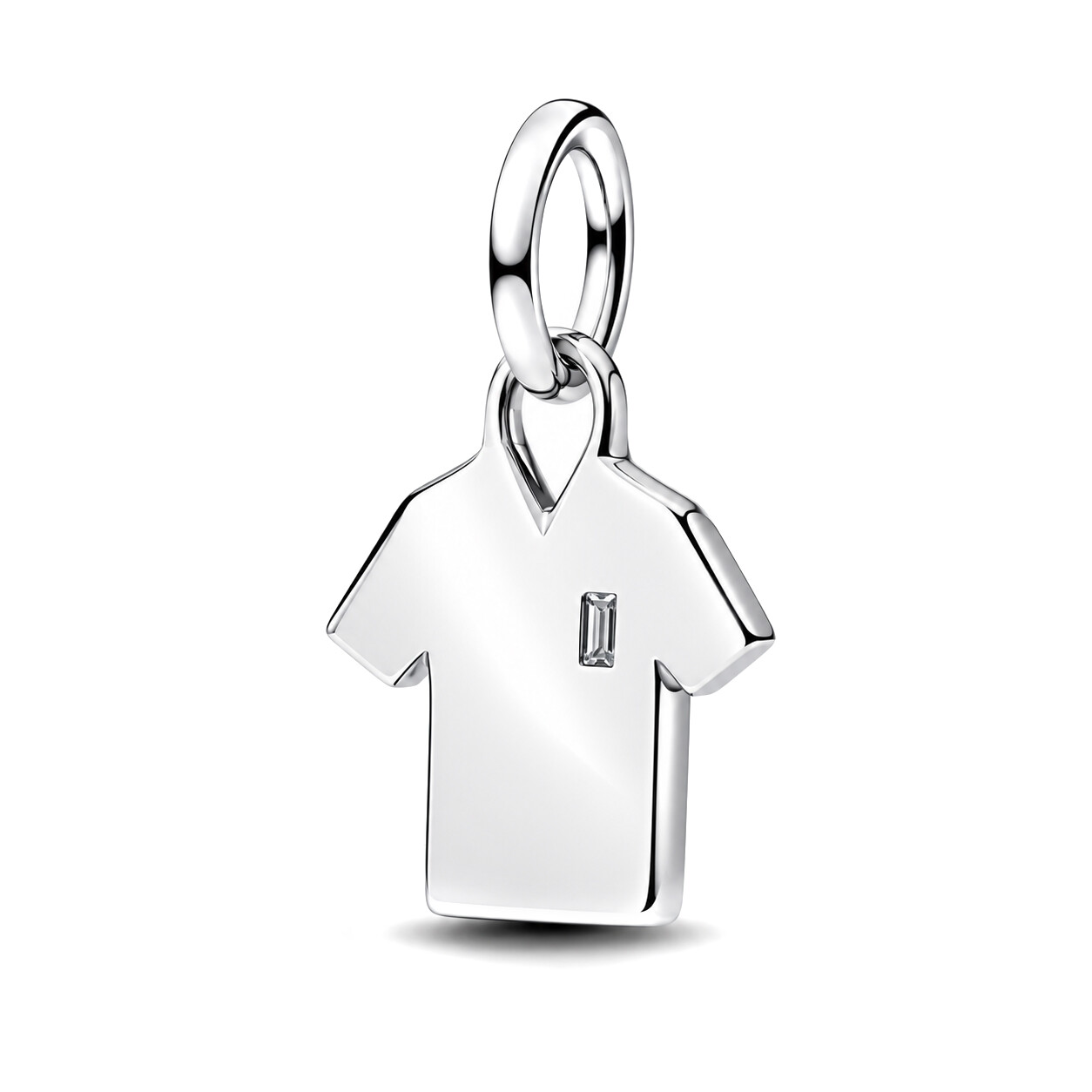 Pandora Stříbrný přívěsek Fotbalový dres ke gravírování ME 794708C01