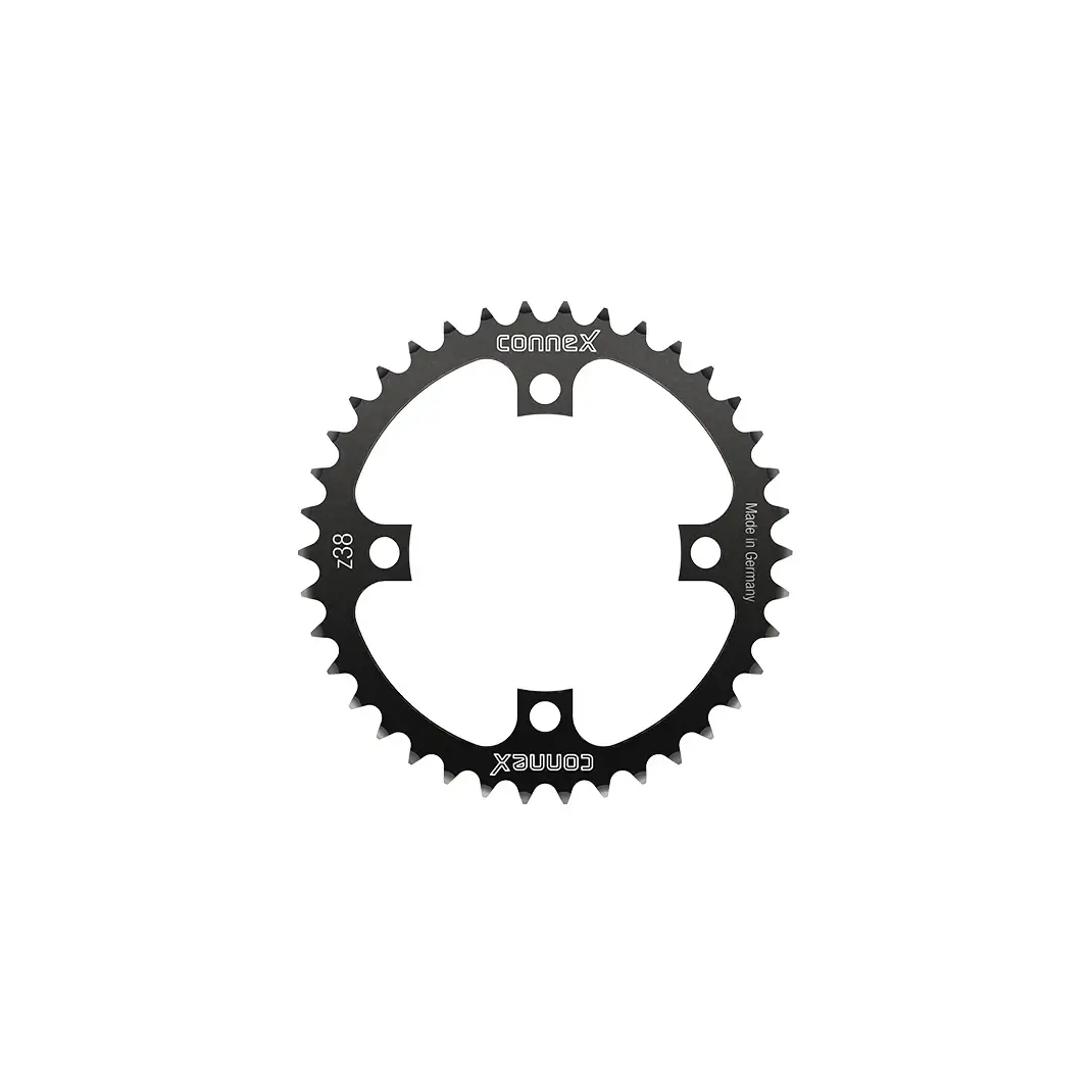 Connex Převodník 40z Wippermann černý, síla 2 mm, rozteč 104 mm, pro E-biky