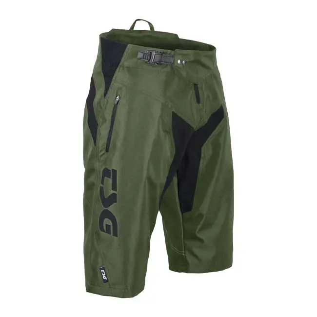 TSG Trailz 2.0 olivové pánské cyklistické kraťasy