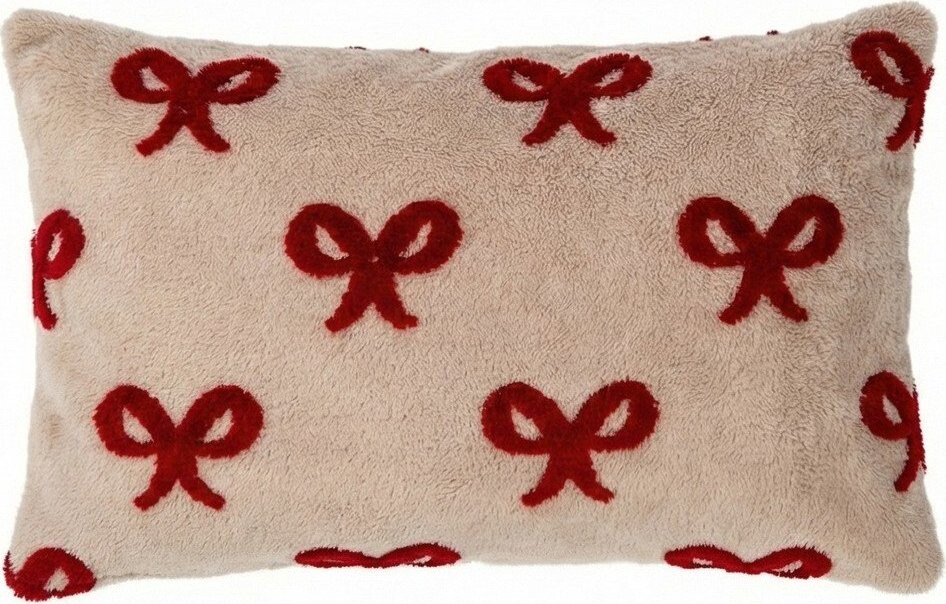 Dekorační polštář s vánočním motivem z mikroplyše 30x50 cm XMAS – Tiseco Home Studio