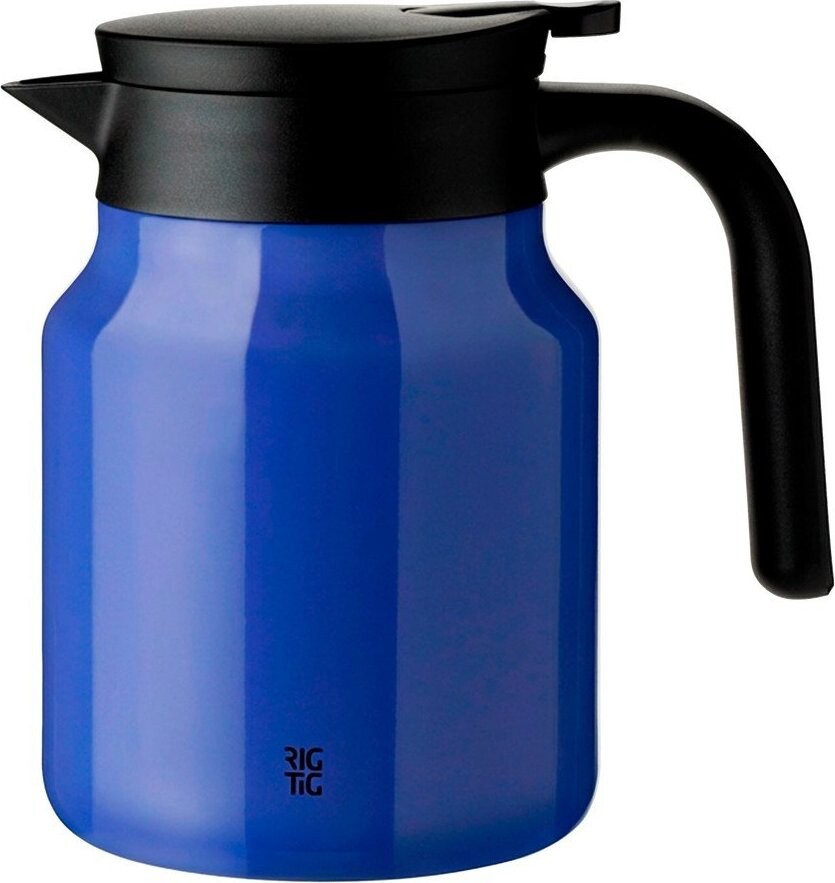 Modrá termokonvice z nerezové oceli 900 ml Therm-It – RIG-TIG