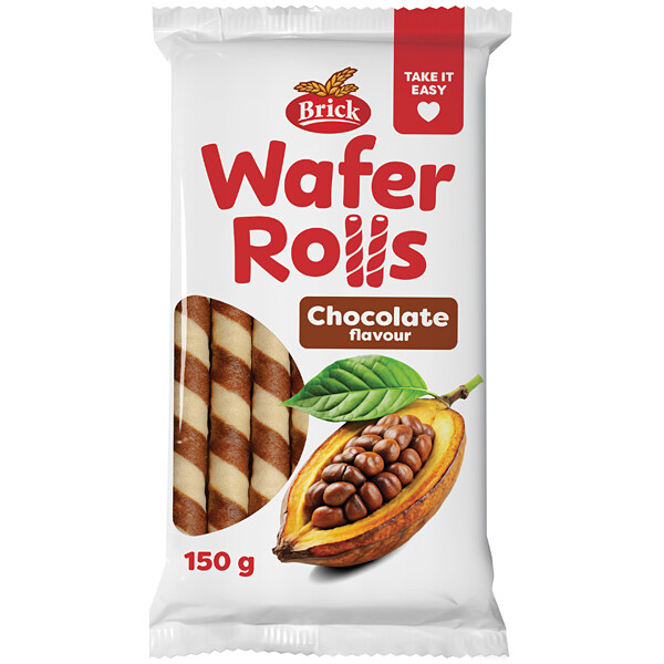 Trubičky Brick 150g Kakao