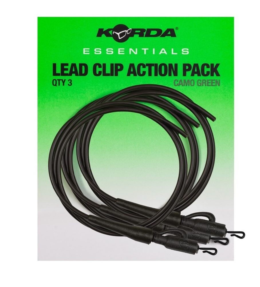 Korda Montáž Essentials Lead Clip Action Pack 3ks