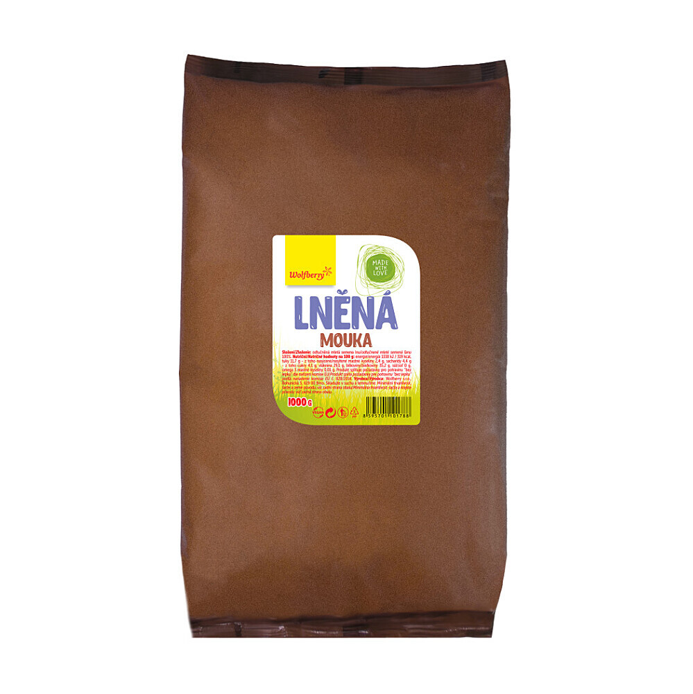 WOLFBERRY Lněná mouka 1000 g