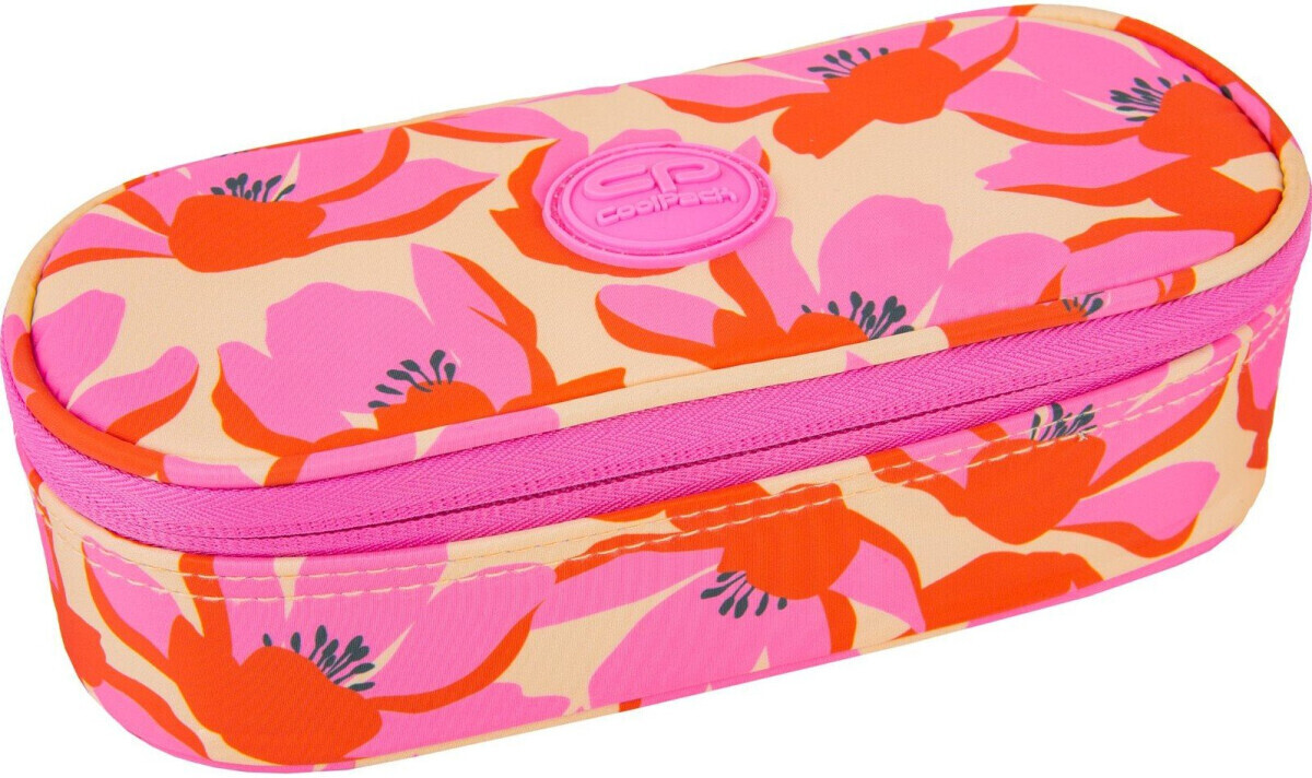 Jednokomorový penál Coolpack Campus Flores Rosa