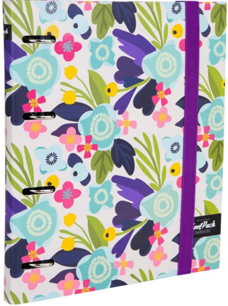 Pořadač A4 Coolpack Ring Book Flower Me