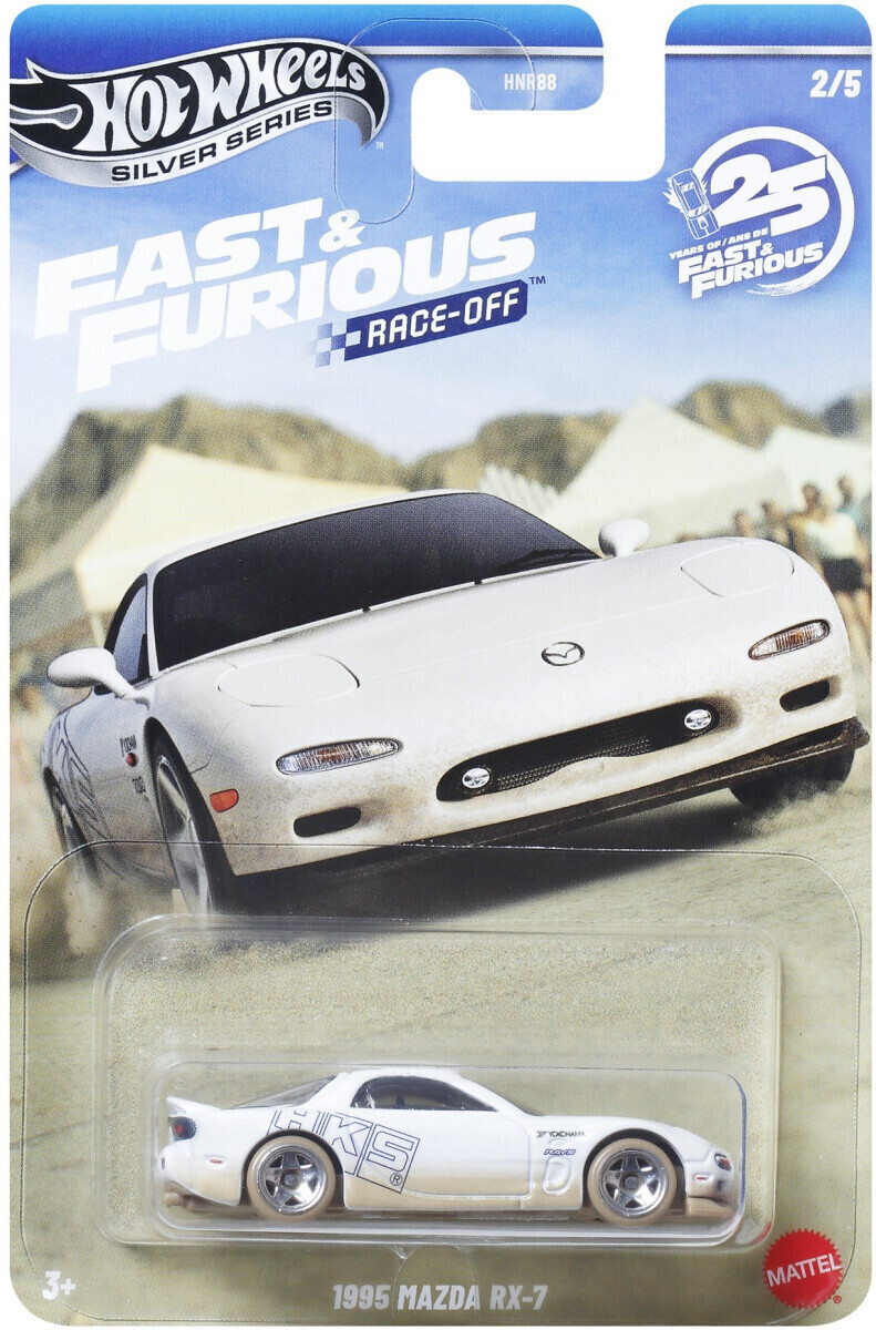 Hot Wheels Silver Series 1995 MAZDA RX-7