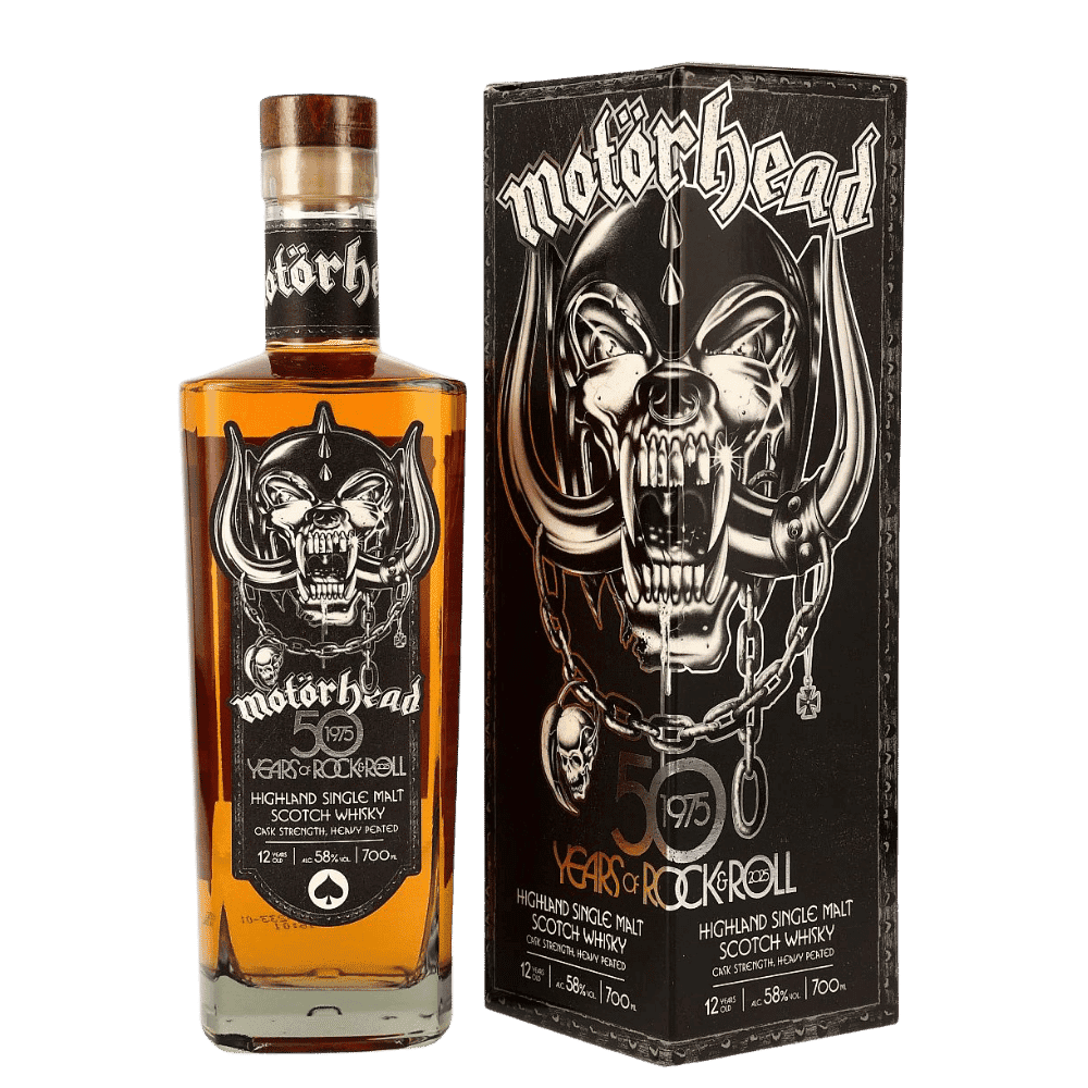 Motörhead 50 Years of Rock & Roll Single Malt Scotch Whisky 12y 0,7l 58% L.E.