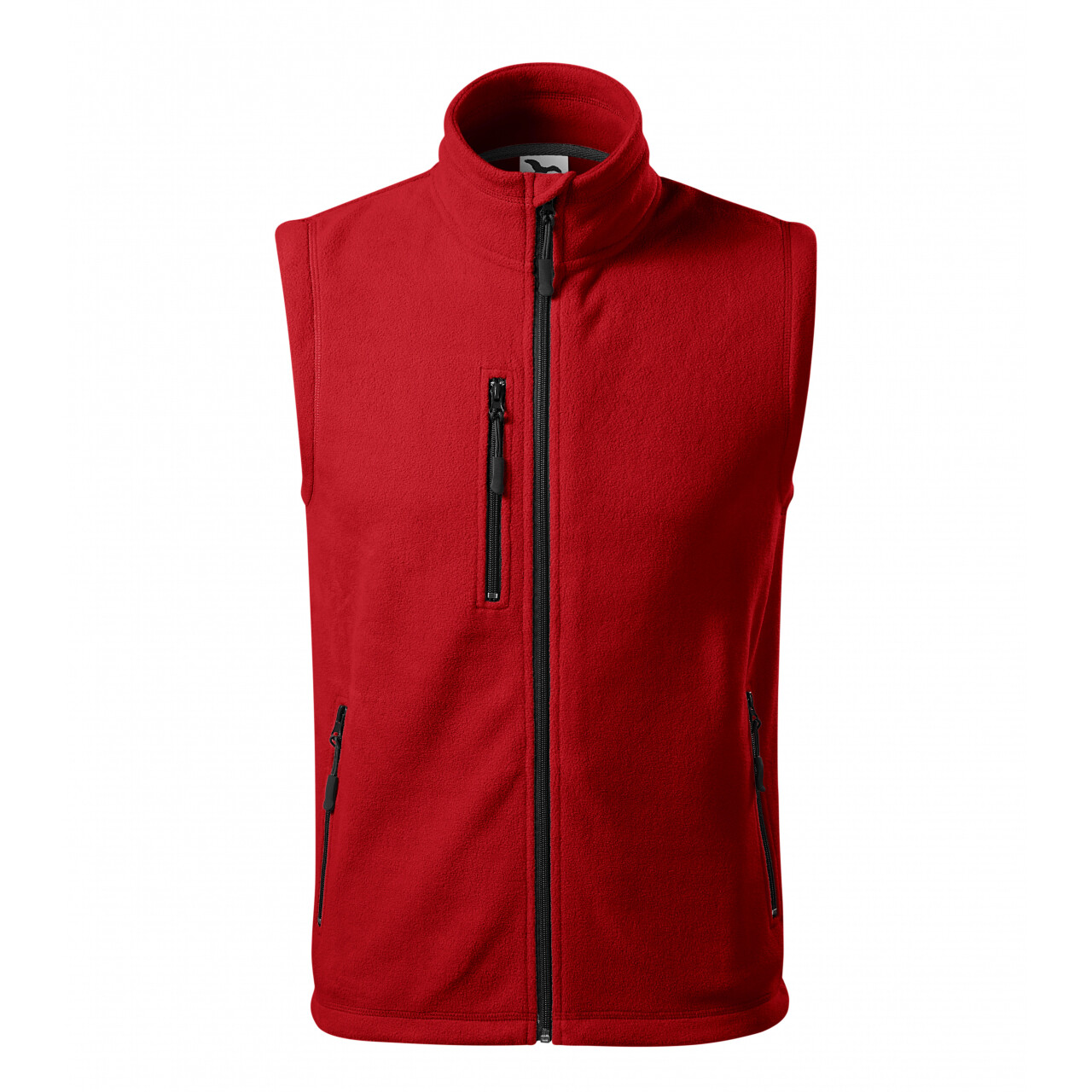 Vesta fleece unisex Malfini Exit - červená, S