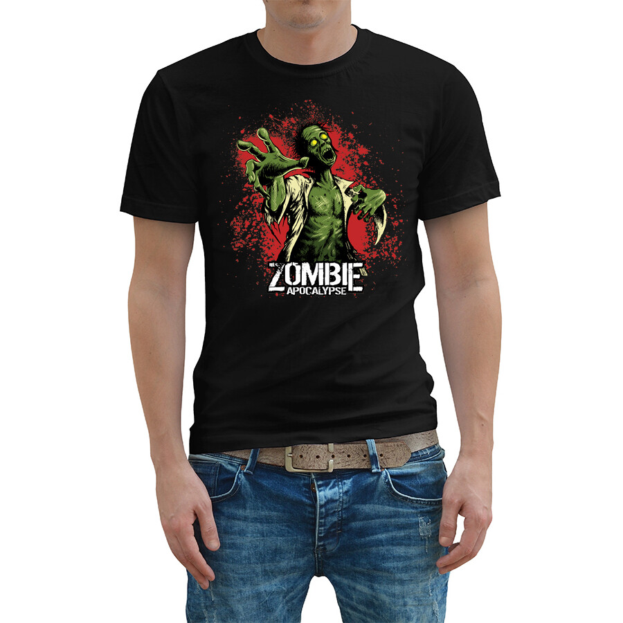 Triko Striker Zombie Apocalypse - černé, M