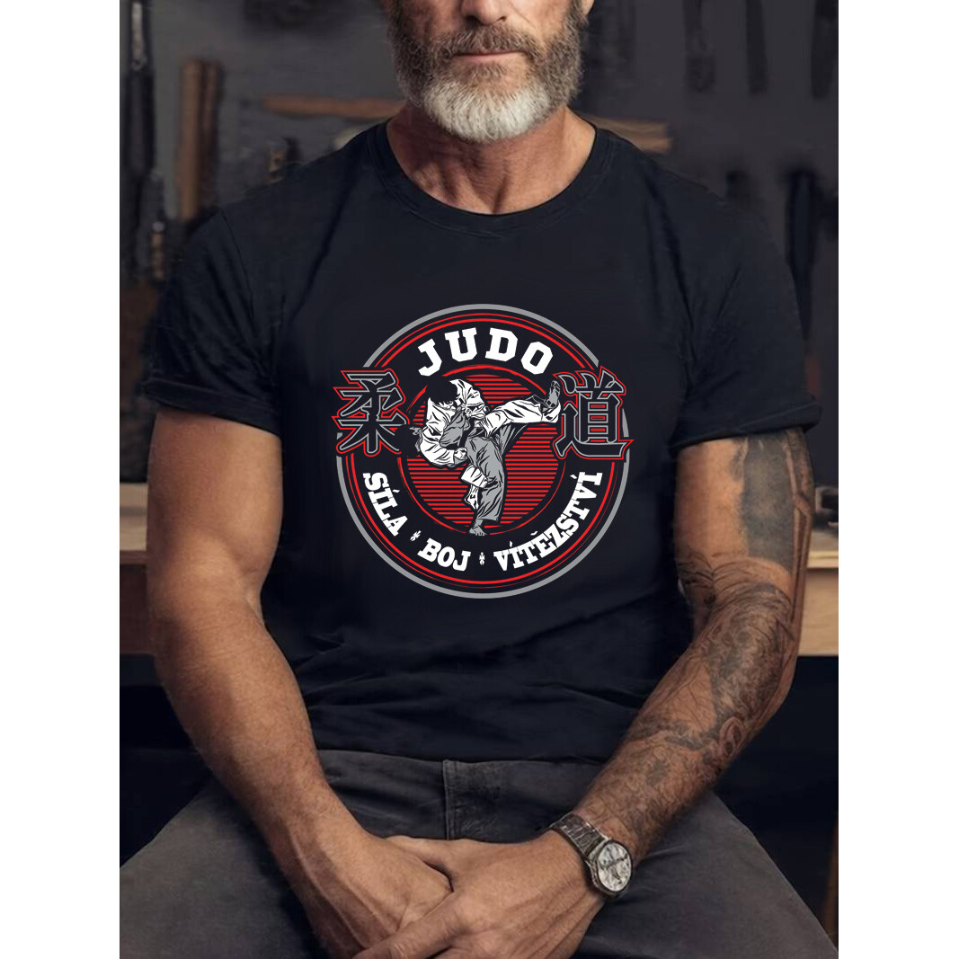 Triko Striker JUDO - černé, M