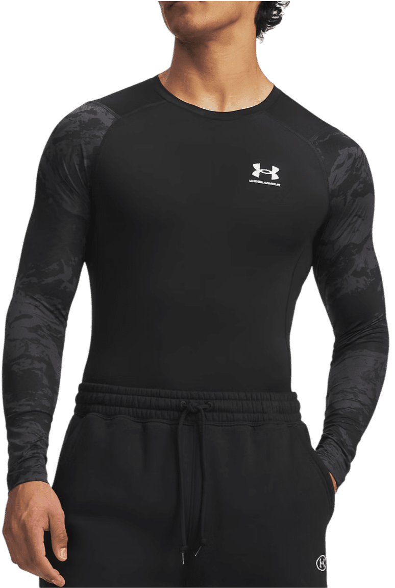Triko s dlouhým rukávem Under Armour HeatGear® Compression Colorblock