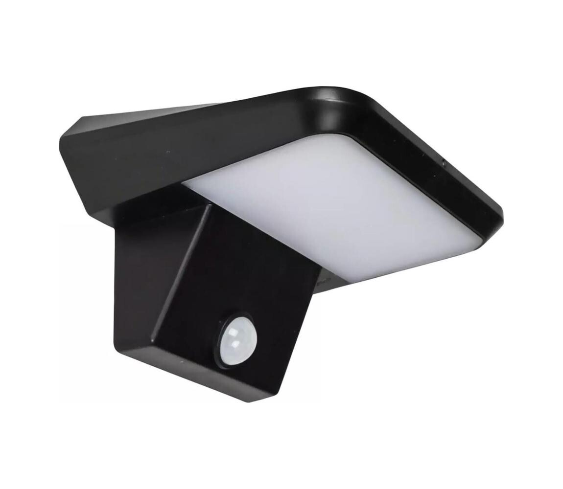 HÖFFTECH - LED Solární nástěnné svítidlo se senzorem LED/5,5V 200 mAh IP44 14485