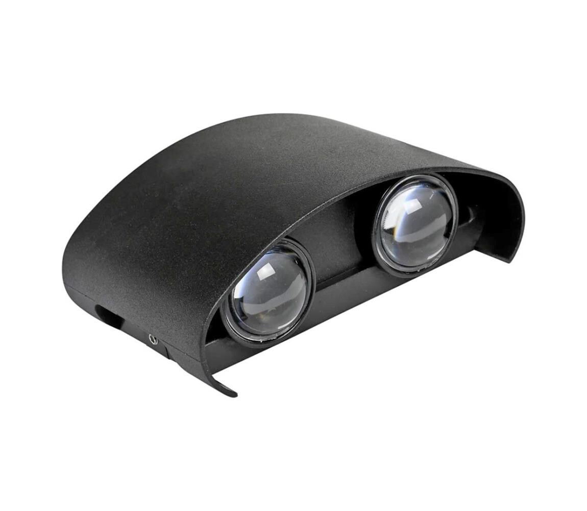 HÖFFTECH - LED Venkovní nástěnné svítidlo UP&DOWN 4xLED/1W/230V IP65 14827