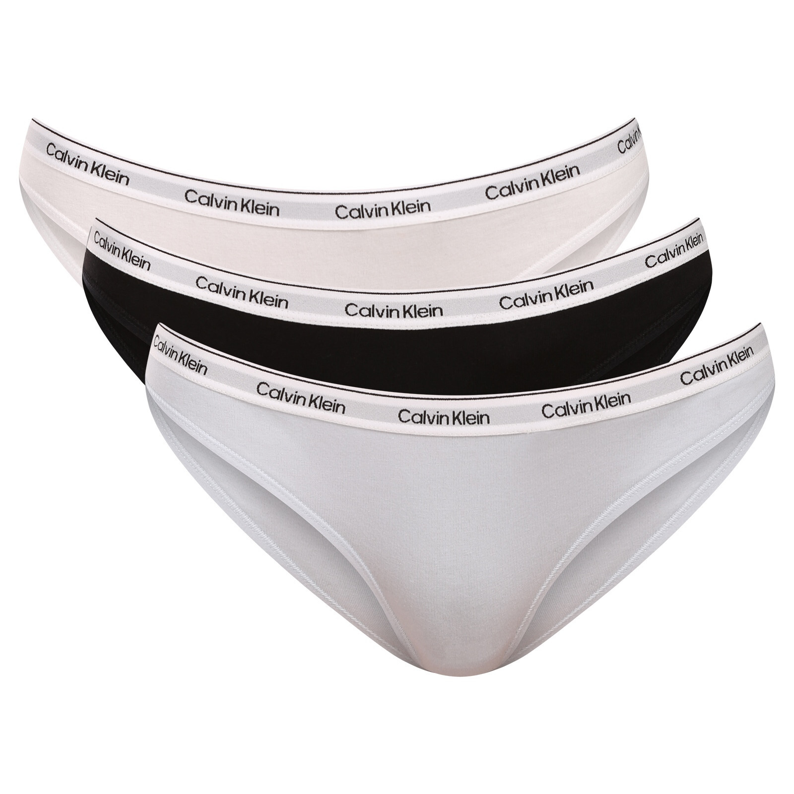 3PACK dámská tanga Calvin Klein vícebarevná (QD5209-GG2) S