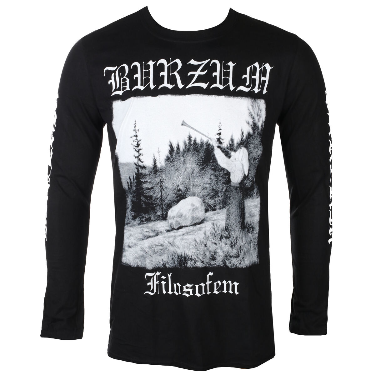 Tričko metal pánské Burzum - FILOSOFEM 2018 - PLASTIC HEAD - PH10857LS S