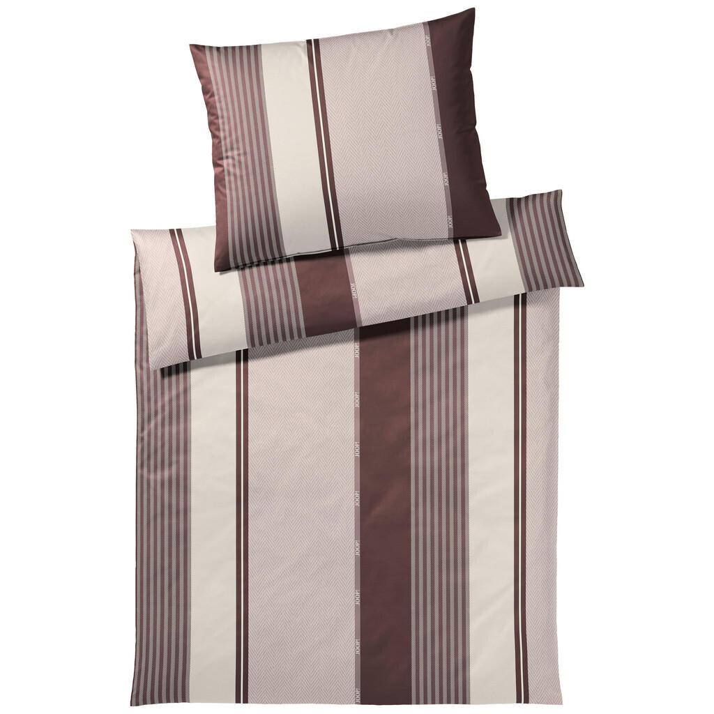 Elegante OBOUSTRANNÉ POVLEČENÍ, makosatén, červená, 140/200 cm