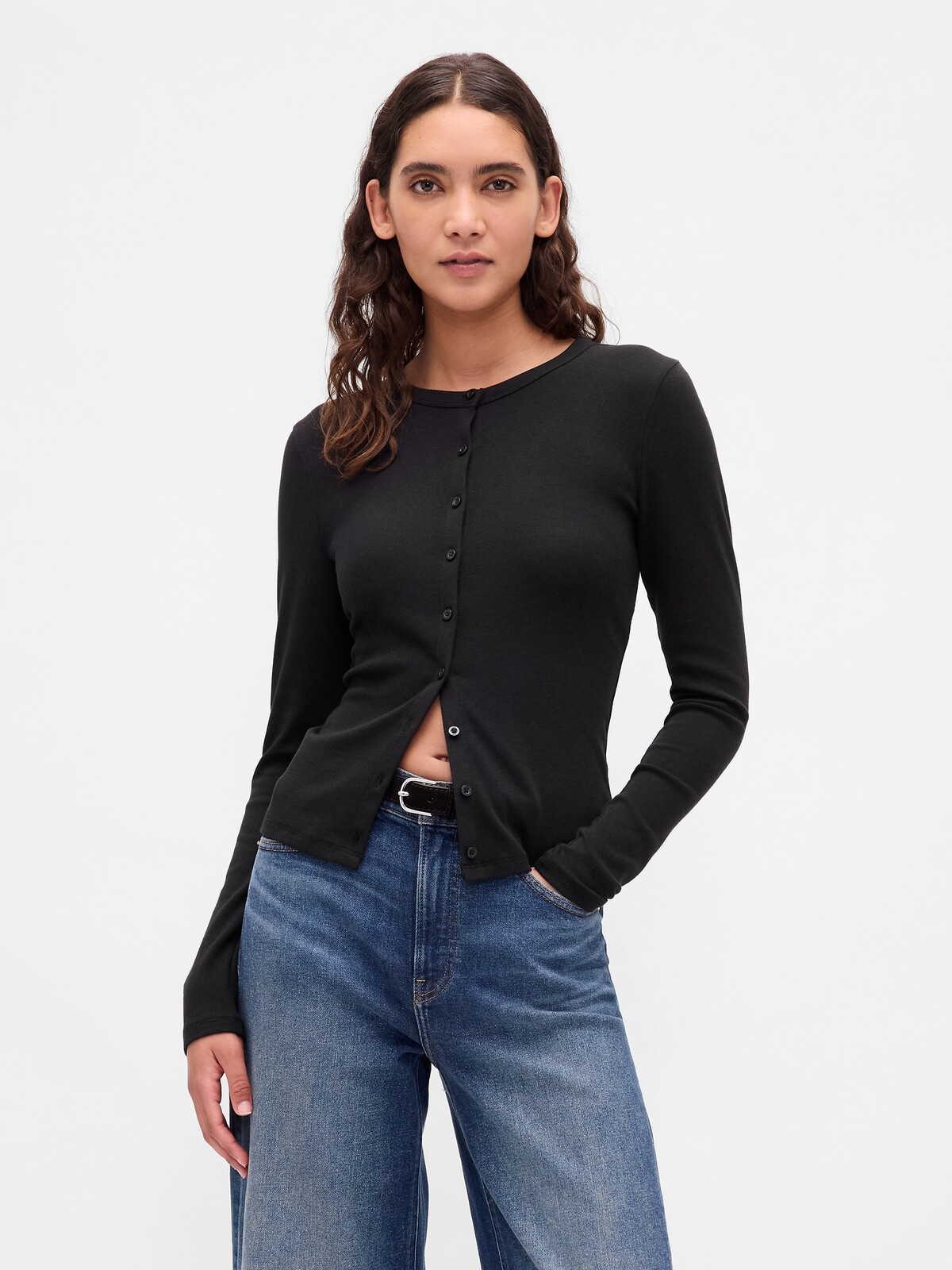 GAP dámský cardigan s knoflíky
