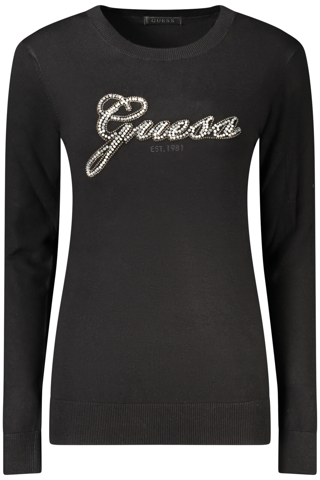 Černé triko Guess Jeans