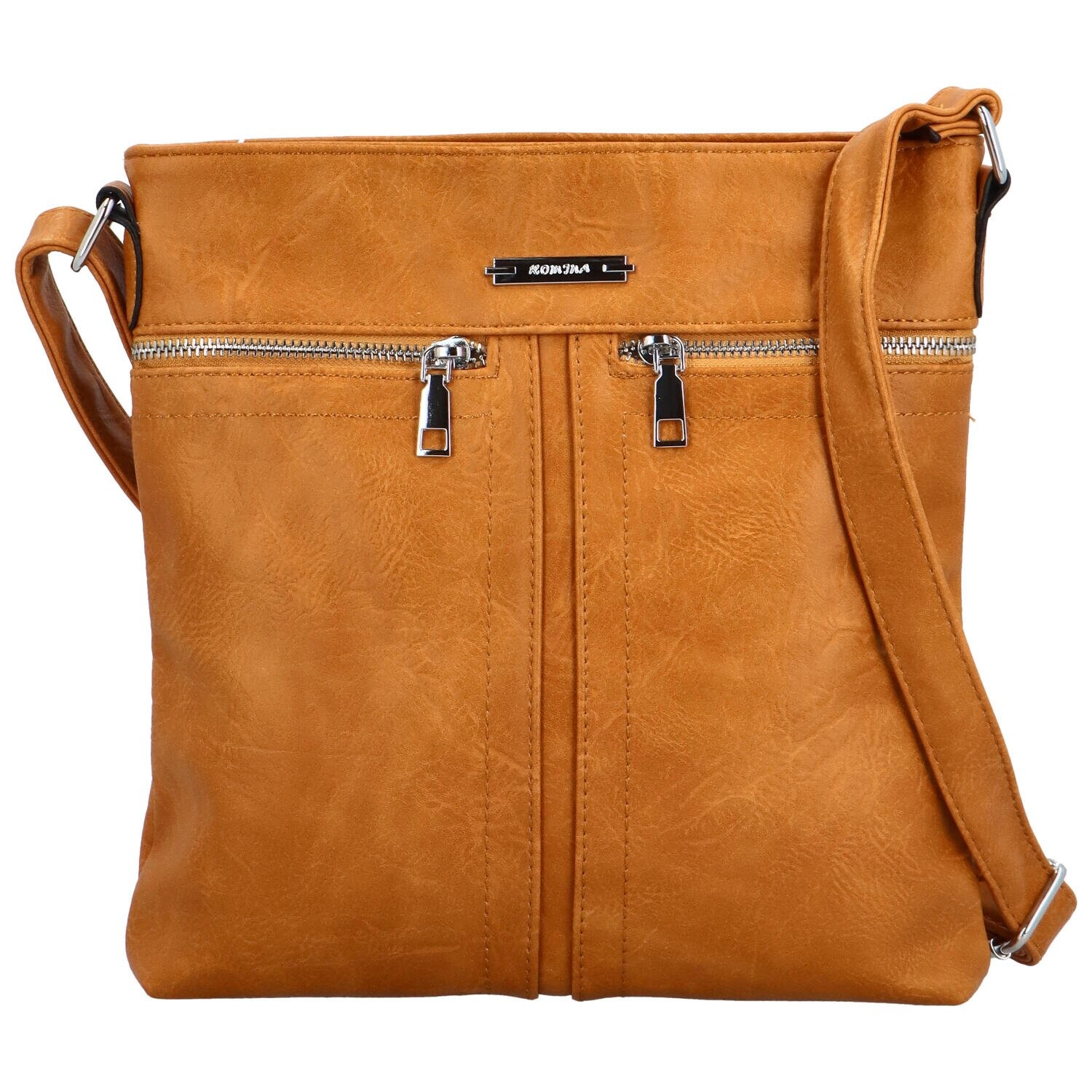 Dámská crossbody kabelka tmavě žlutá - Romina & Co Bags Ernesta žlutá