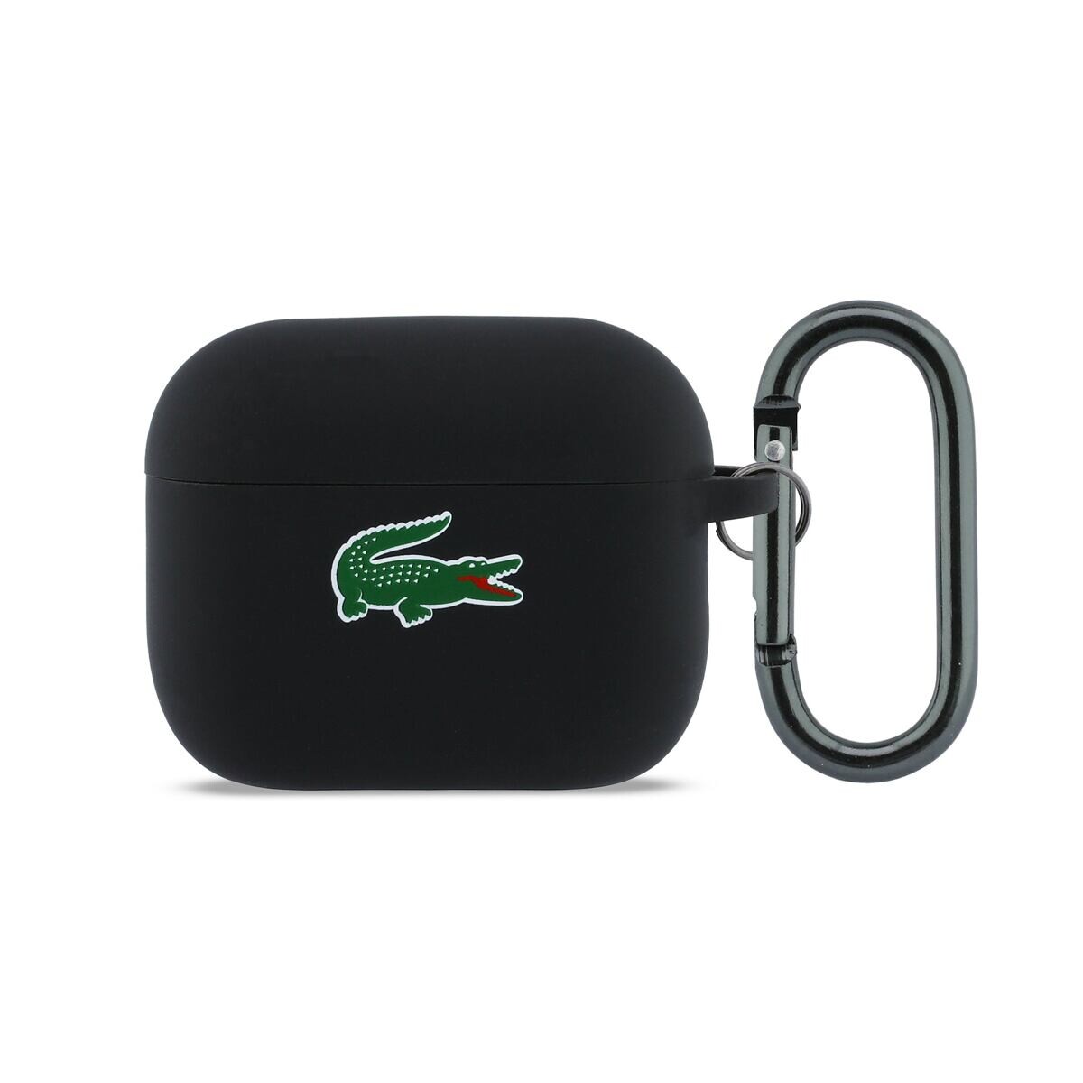 Lacoste Liquid Silicone Croc Logo Pouzdro pro AirPods Pro 3 Black LCAP3SLOK