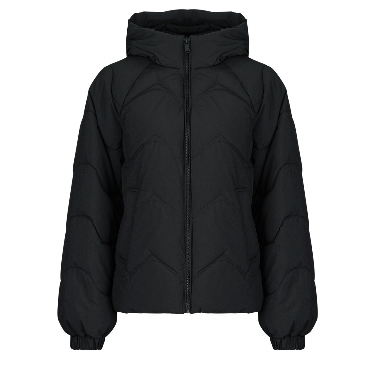 JDY  JDYPOWER SHORT HOOD PUFFER  Černá