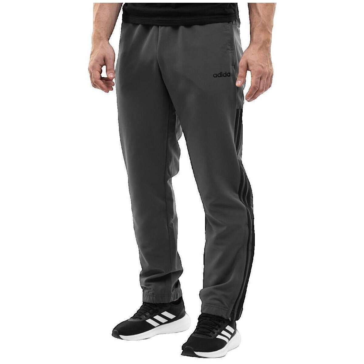 adidas  Pantalon de survêtement  coupe régulière gris  Šedá