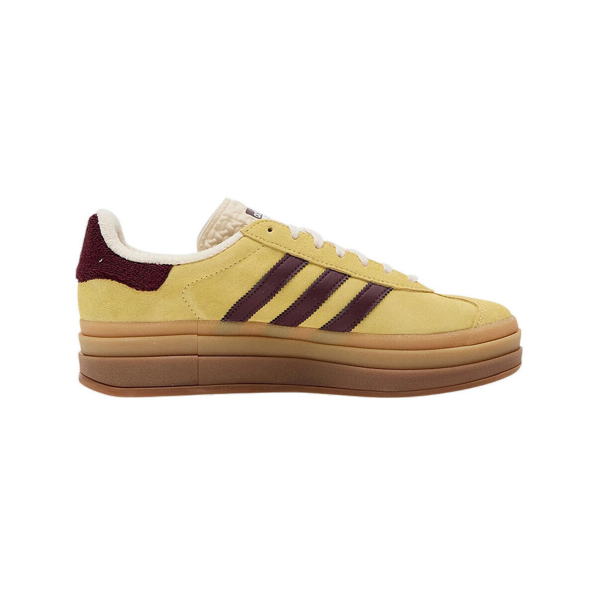 adidas  Baskets  Gazelle Bold daim  Žlutá