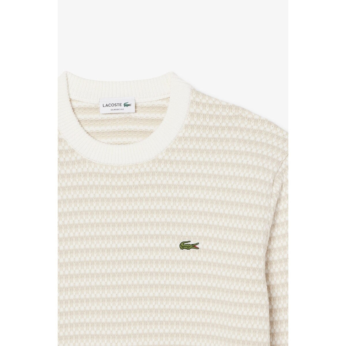 Lacoste  Ah8569 Crewnecks Sweaters  Bílá