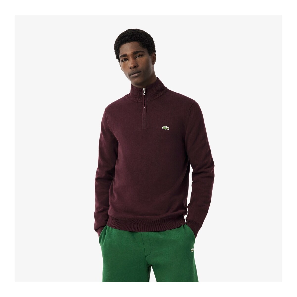 Lacoste  AH1980  Bordó