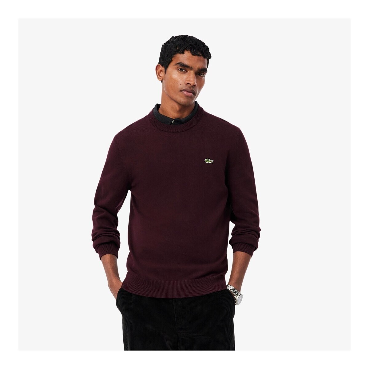 Lacoste  AH1985  Bordó