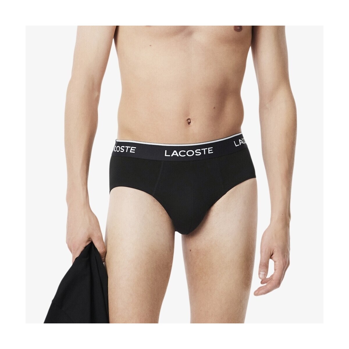 Lacoste  8h1293 Underwear Briefs  Černá