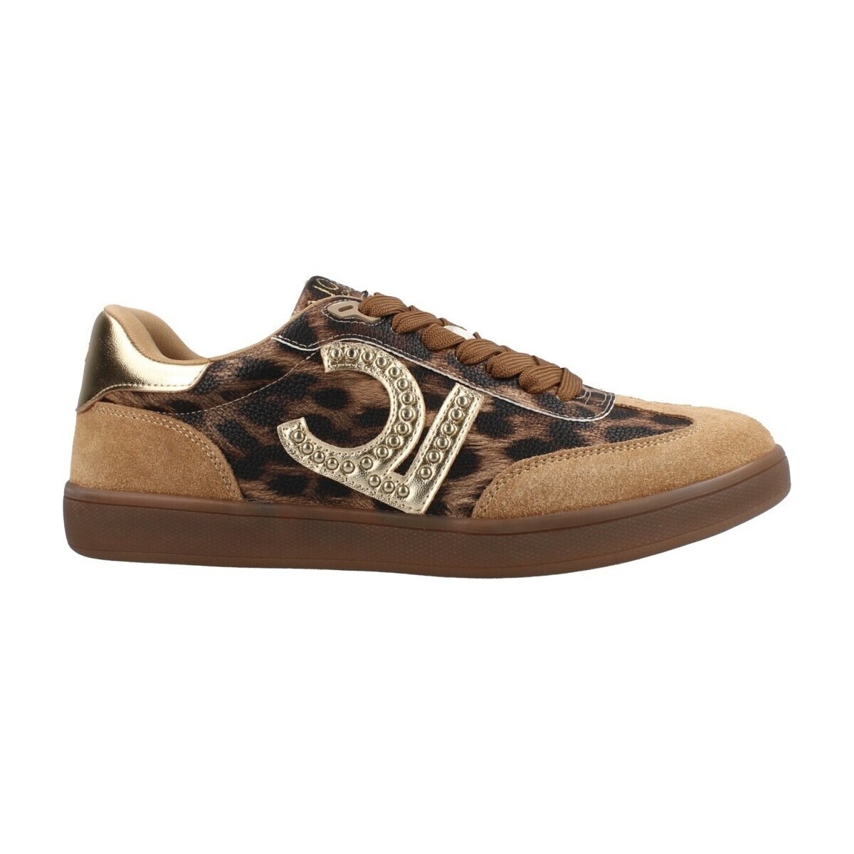 Lola Casademunt  Animal-print Sneaker With Logo And Stud  ruznobarevne