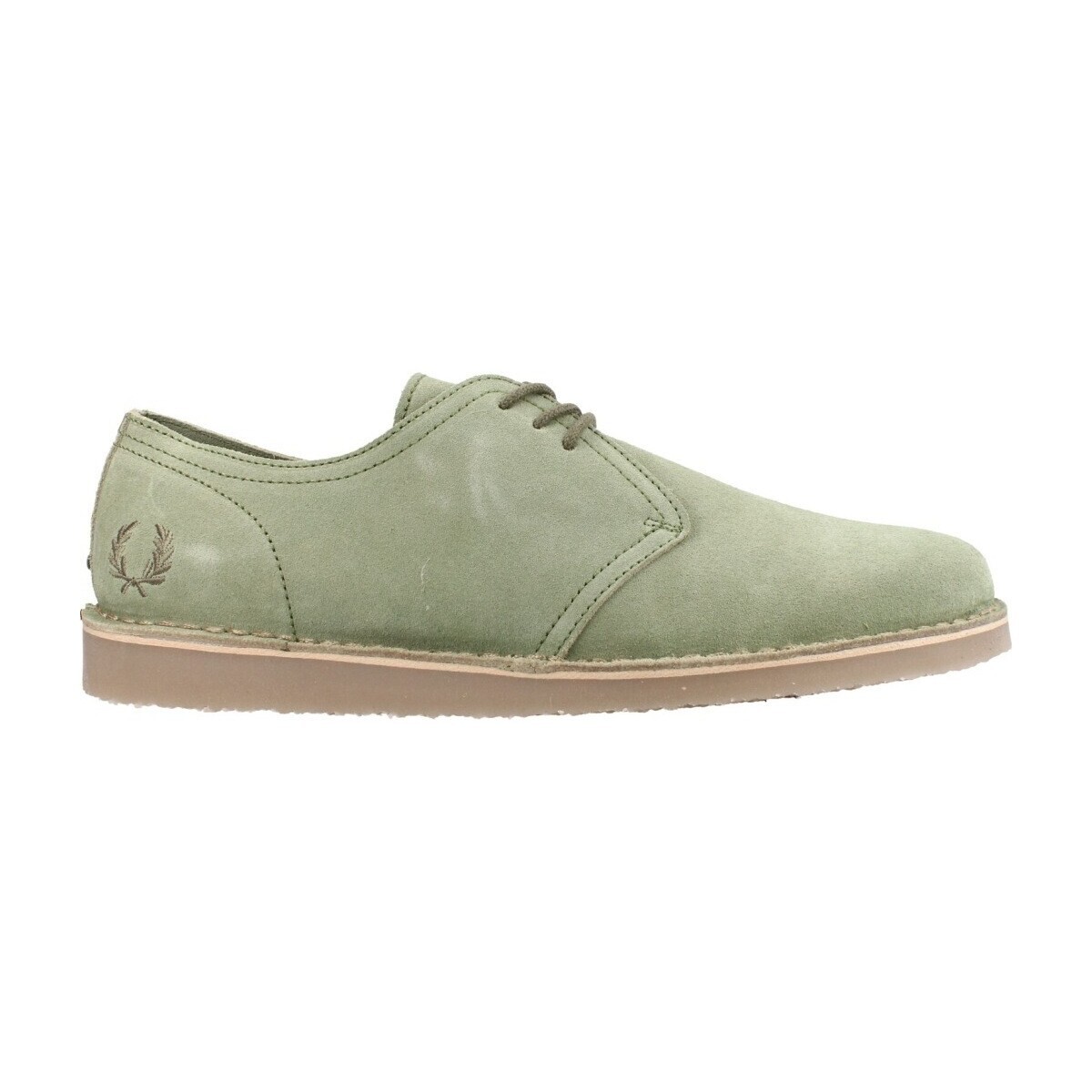 Fred Perry  Zapato Linden Suede  Zelená