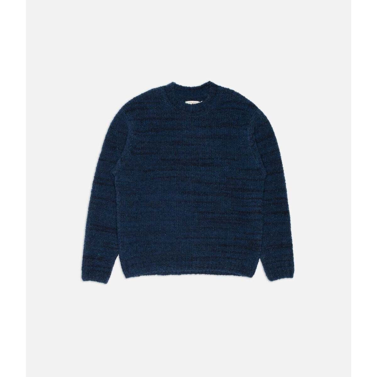 Nudie  Gurra Boucle Sweater Blue  ruznobarevne