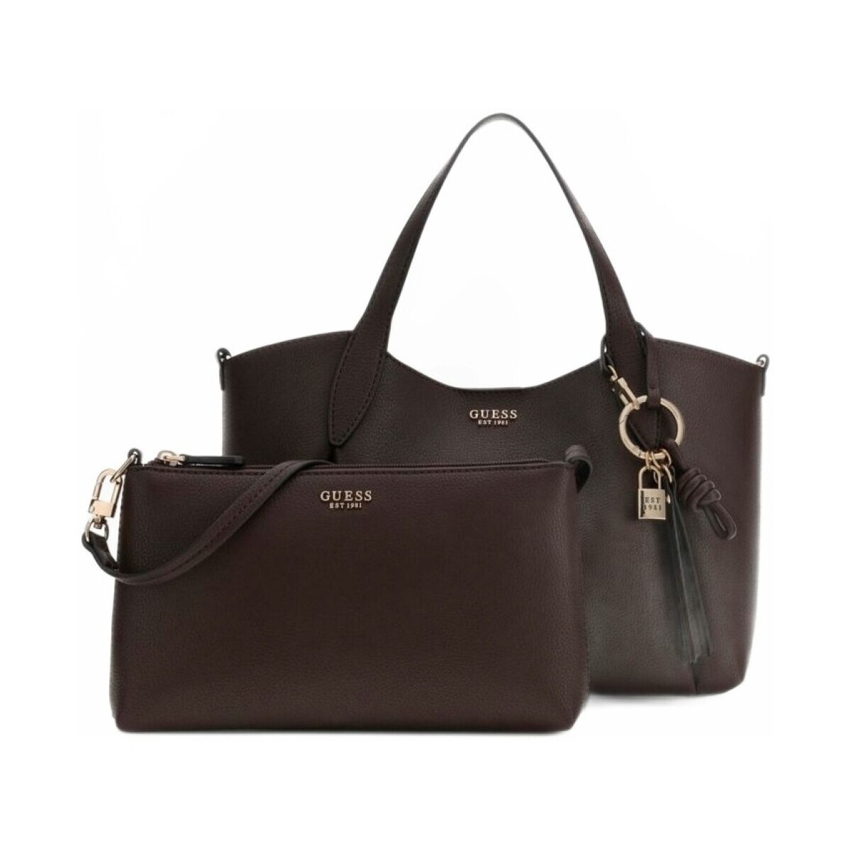 Guess  Hwbg97 35060 Melody 2 In 1 Satchel  Hnědá