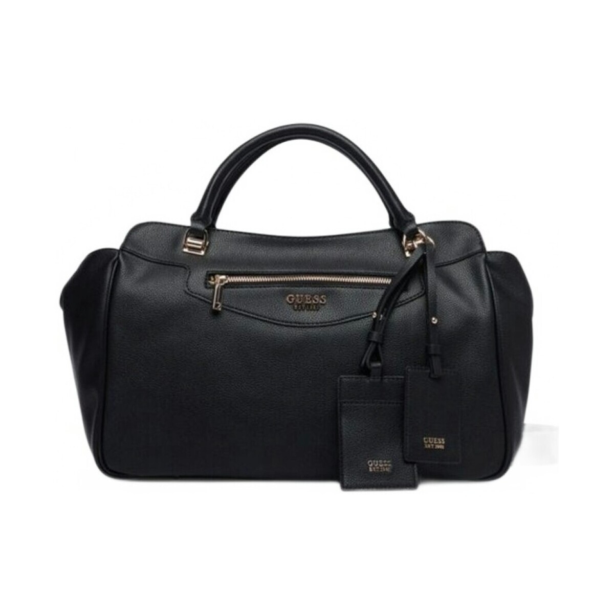 Guess  Hwbg21 83060 Antonia Satchel  Černá