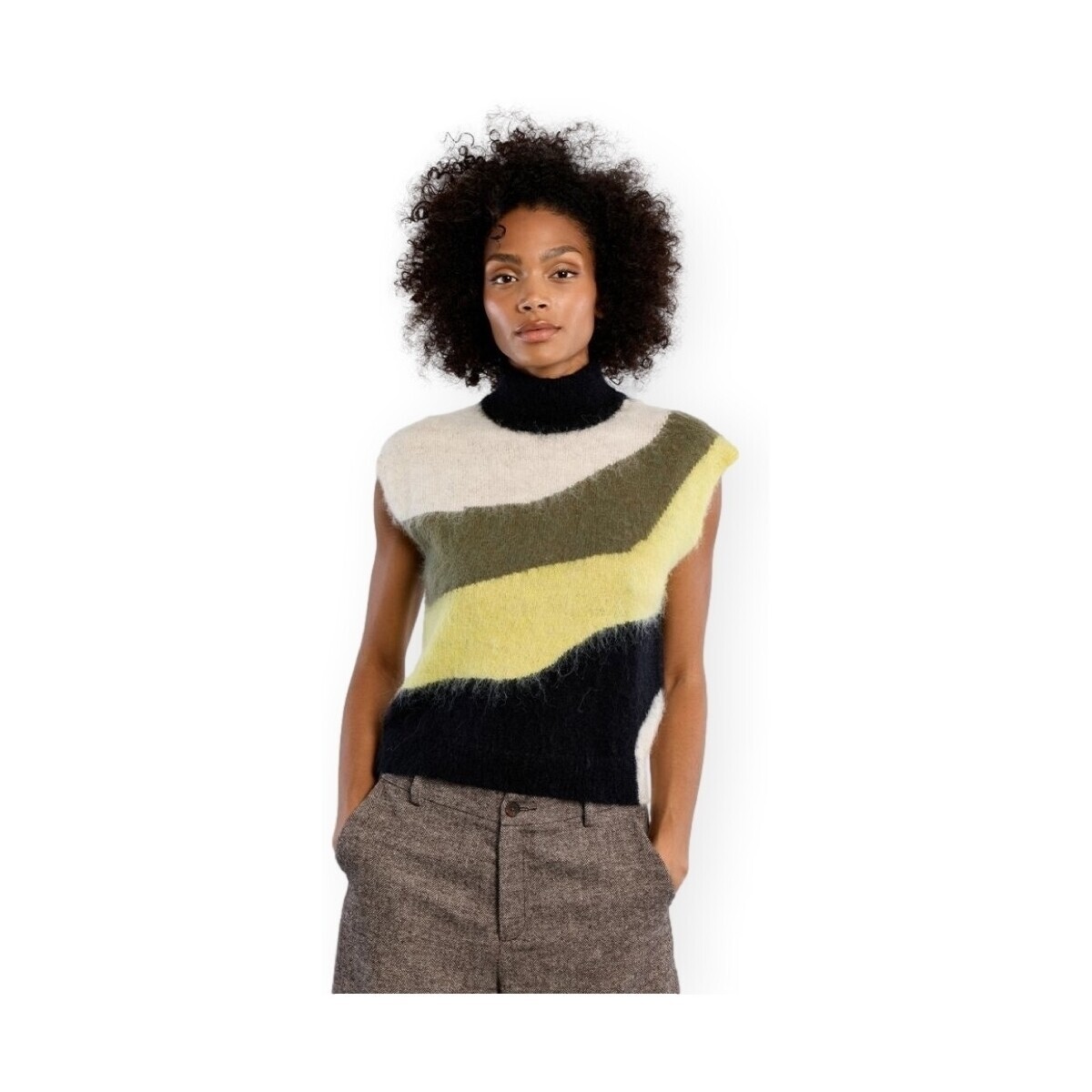 Lili Sidonio  Knit LAL592 - Lime Green  ruznobarevne