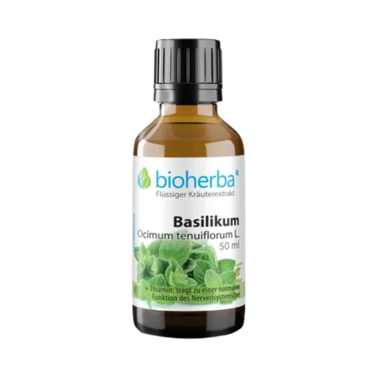 Bazalka posvátná (tulsi) – tinktura kapky – 50 ml – Bioherba