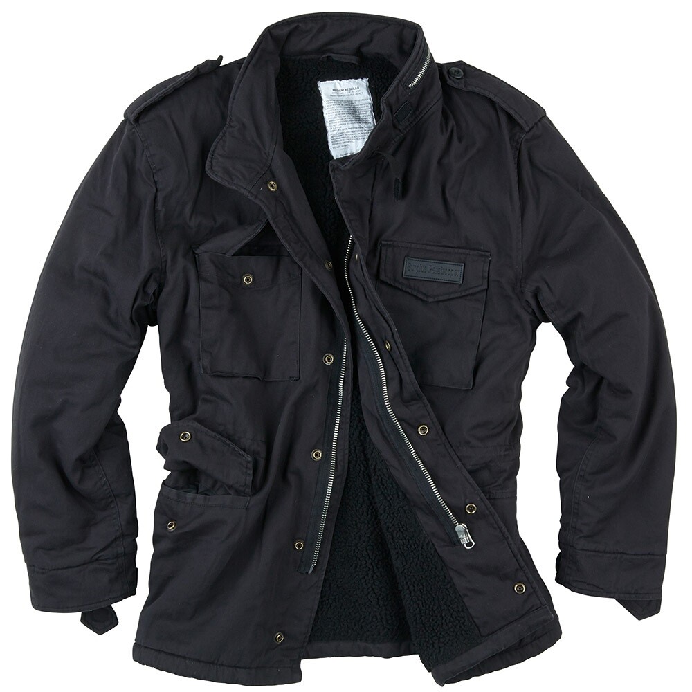 Bunda Surplus Paratrooper Jacket - černá, 5XL