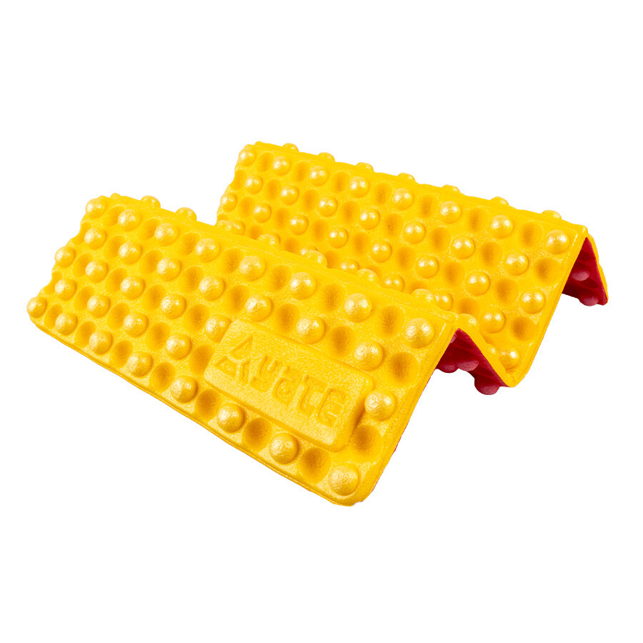 Sedátko (podsedák) skládací Yate Bubbles Plus - žluté-červené