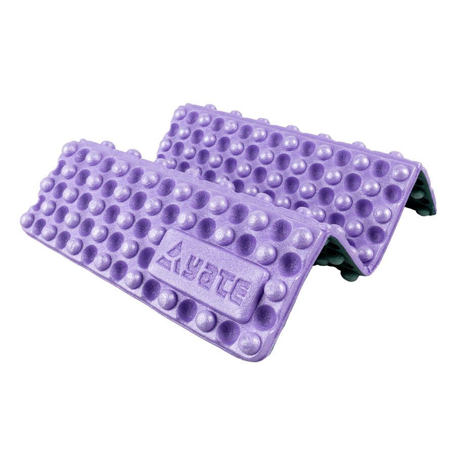 Sedátko (podsedák) skládací Yate Bubbles Plus - fialové-zelené
