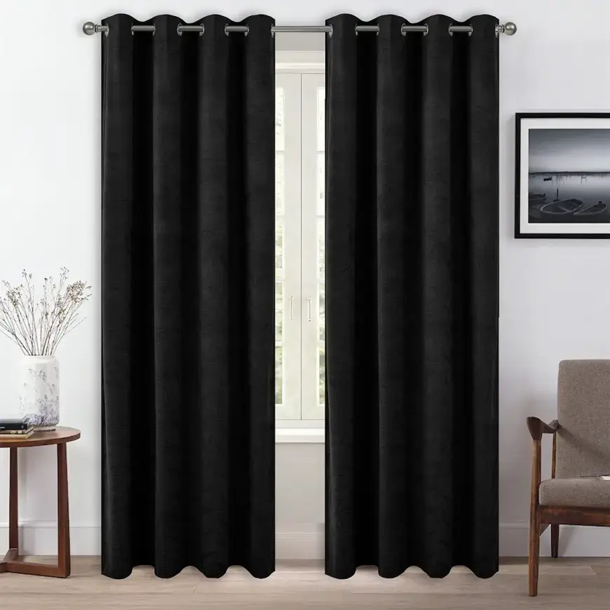 Závěs na kroužcích ADA YC12081/240G/M2/31/140X250 černý