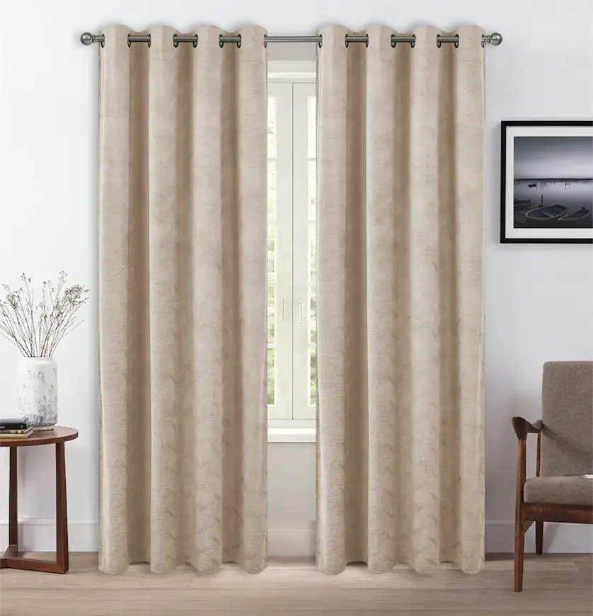 Závěs na kroužcích ADA YC12081/240G/M2/46/140X250 béžový